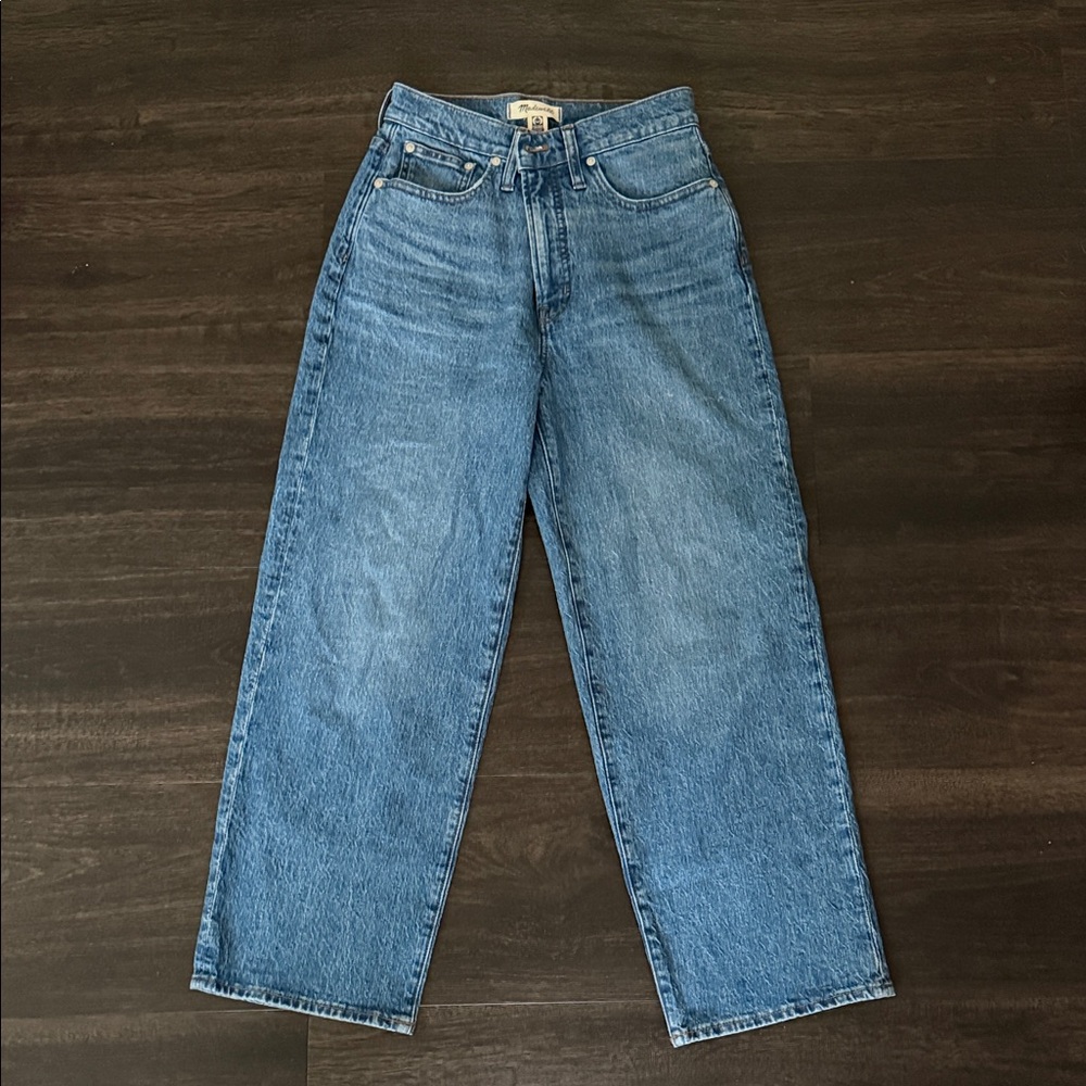 Madewell The Perfect Vintage Wide-Leg Crop Jean, 27